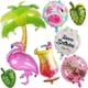 thumbnail image 1 of Decoración de fiesta tropical hawaiana, decoración de cumpleaños de Luau tropical hawaiana, 1 of 5