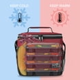 thumbnail image 3 of Tirrinia Thermal Lunch Box for Men Women, 10L Large Insulated Lunch Bag for Adults Lunch Cooler Tote, Students School Work, Red, 3 of 8
