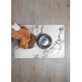 thumbnail image 2 of FloorPops Marble Grey Stone Quick Drying Mat, 2 of 7