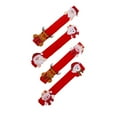 thumbnail image 1 of Christmas Refrigerator Door Handle Cover Kitchen Appliances Glove Protector, 1 of 3