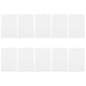 thumbnail image 1 of 10pcs Sombrero en blanco Ropa Ropa Parches Pegatinas de tela en blanco Transferencia de calor Parches, 1 of 4