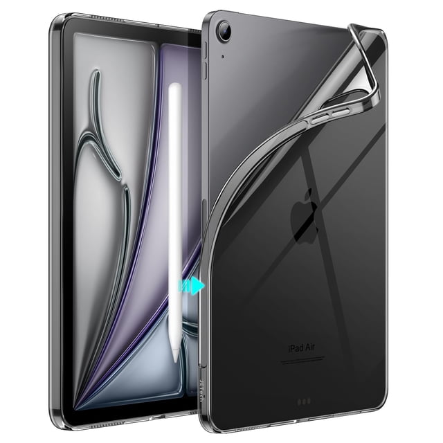 Funda JETech para iPad Air 11" TPU Transparente y Delgada