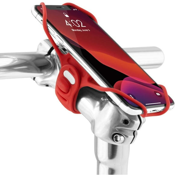 Bone Bike Tie Pro 3 Support de Téléphone de Vélo, Support de Téléphone Universel pour Support de Tige de Vélo, Compatible avec iPhone 12 11 Pro Max