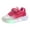 Pink, variant on Toddler Girls Led Flashing Runing Shoes Kids Light Up Slip On Sneakers Cute Non Slip Tennis Footwear
