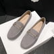 thumbnail image 4 of Mocasines Elegantes Zapatos Planos para Mujer Slip On Casual Penny Ligero Negocios, 4 of 9