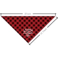 thumbnail image 2 of Bandana pour Chien « My Humans are Getting Married », Bandana pour Chien, Foulard pour Animal à Carreaux Buffalo Rouges, Accessoires de Foulard pour Chien, Foulard Triangle pour Chien, Bandana pour Chiens, Cadeau de Fiançailles (C51), 2 of 4