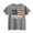 Gray, variant on Fathers Day Gift Summer Dad Papa Print American Flag Tops Vintage Fourth Of July Patriotic Shirts Quick Dry Comfortable Round Neck Independence Day Tee Army Green M
