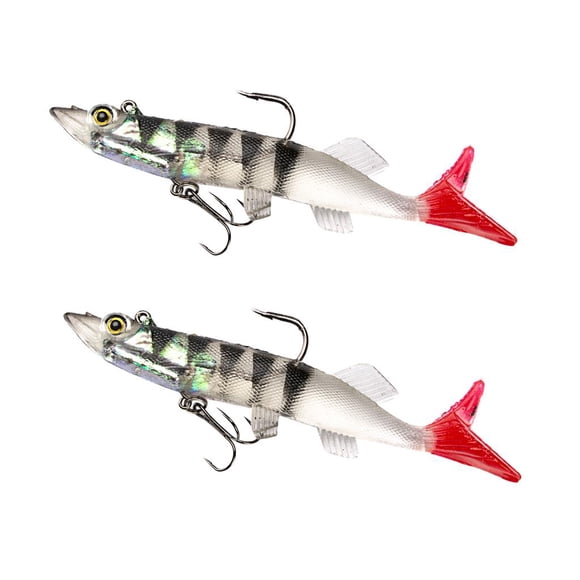 2x Señuelo Pesca Plomado de Captura Peces Gran Pescados 210