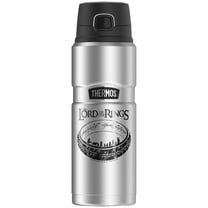 The Lord Of The Rings The Journey, THERMOS STAINLESS KING Stainless Steel Drink Bottle, Vacuum insulated & Double Wall, 24oz