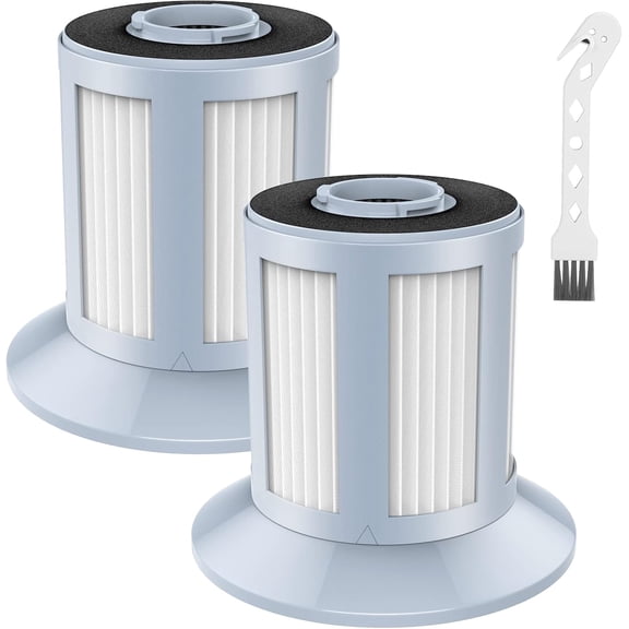 2156A Replacement Vacuum Filter Compatible with Bissell Zing 2156, 2156A, 2156E,1665, 16652, 1665W Zing Bagless Canister Vacuum Cleaner, Compare to Part 1613056, 2 Pack