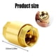 thumbnail image 3 of Versatile Brass Check Heavy Duty 1 Inch Brass Check Vertical Check Valves Simple Install Suitable for Water Oil & More, 3 of 4