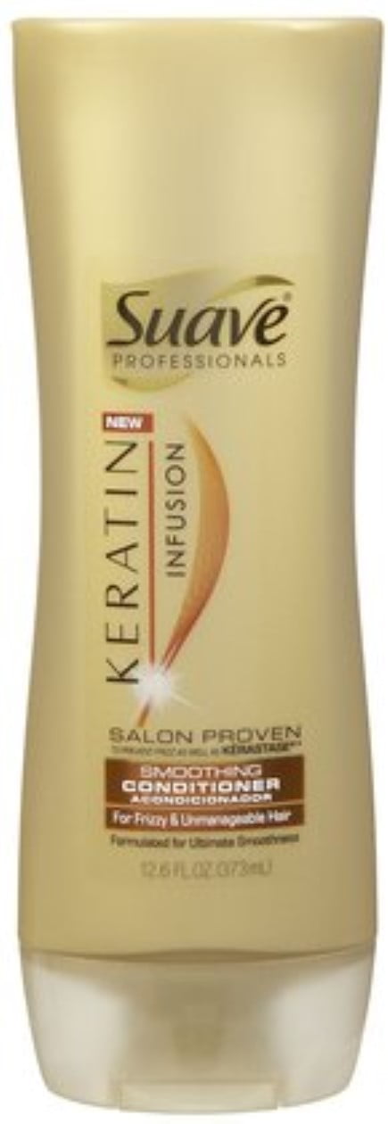 3 Pack - Suave Professionals Keratin Infusion Conditioner, Smoothing 12.60 oz