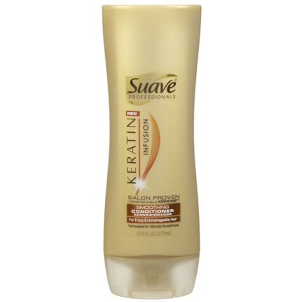 3 Pack Suave Professionals Keratin Infusion Conditioner, Smoothing 12