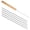 silver, variant on Baits Threader Fishing Tool with Wooden Handle Portable Baits Needle Rigging Stainless Steel Baiting Needle