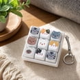 thumbnail image 4 of StlyGar Cat Shape Keyboard Fidget Toy, 9-in-1 Clicky Fidget with Cat Expressions, Removable Keyboard Clicker Keychain for Adult Office Stress Relief, 4 of 6