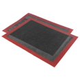 thumbnail image 1 of 2 Pcs Silicone Baking Mat Sheet,Non-Stick Oven Liner Perforated Mesh Pad,Baked Bread Biscuits Mat,Do, 1 of 5