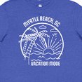 thumbnail image 4 of Inktastic Summer Vacation Mode Myrtle Beach South Carolina Youth T-Shirt, 4 of 5
