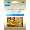 $50 American Express Gift Card (purchase fee included)
