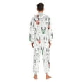 thumbnail image 7 of joogoo Xmas Cute Reindeers Unisex Adults Onesies Pajamas Jumpsuits L, 7 of 7