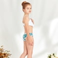 thumbnail image 4 of GYRATEDREAM Girl's 2 Piece Swimsuits Flounce Bikini Top High Waisted Bottom Bathing Suits Summer Beach Swimwear, 11-12 Years, 4 of 6