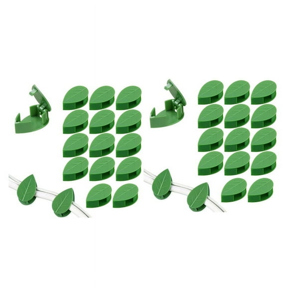 60Pcs Plant Clips for Climbing Plants, Self-Adhesive Plant Fixing Devices