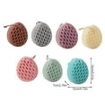 thumbnail image 2 of BrowQuartz Bath Sponges Water Drop Exfoliating Softness Body Massage Scrubber Mesh Breathable Cleaning Moisturizing for Washing Coffee, 2 of 6