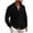 Black, variant on Fnooota Mens Casual Button Down Shirts, Holiday Lightweight Long Sleeve Breathable Summer Shirts Khaki Size M-3XL