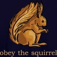 thumbnail image 3 of CafePress - Obey The Squirrel - Pullover Hoodie, Classic & Comfortable Hooded Sweatshirt, 3 of 4