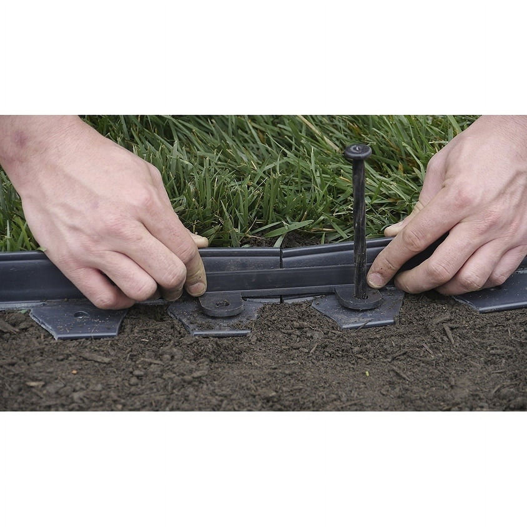 EasyFlex Heavy Duty No-Dig Edging Kit - 20 ft. - Walmart.com