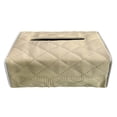 thumbnail image 3 of Caja Pañuelos Universal para Automóvil Estuche Cuero para Papel Higiénico Automático (Beige), 3 of 7