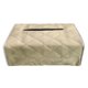 thumbnail image 1 of Caja para Reposabrazos Likrtyny Estuche para Almacenamiento Pañuelos Funda Papel Cuero Beige, 1 of 7