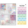 thumbnail image 3 of GUOOL Glitter Heart Stickers Valentine's Love Star Letters Decorative Stickers Arts, 3 of 9