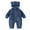 Blue, variant on XUNKUSGA Newborn Bodysuit 0-12M Cute 3D Bear Ears Baby Winter Clothes Fleece Hooded Baby Snowsuit Warm Soft Baby Girl Clothes Zipper Infant Romper Girl with Heart Pocket