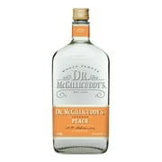 Dr. McGillicuddy’s Peach Liqueur, 750ml Liquor, 21% Alcohol
