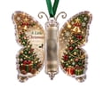 thumbnail image 2 of Christmas Cash Gift Butterfly Ornament, Money Holder for Rolled Bills, Hanging Christmas Tree Decoration, Festive Stocking Stuffer Keepsake for Holiday Gifting, 2 of 7