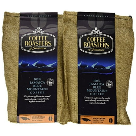 Coffee Roasters of Jamaica - 100% Jamaica Blue Mountain Whole Bean Coffee (Best Jamaican Blue Mountain Coffee Beans)