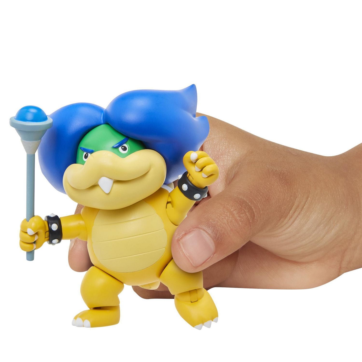Figurine Nintendo de 4 pouce - Ludwig Von Koopa avec Baguette magique