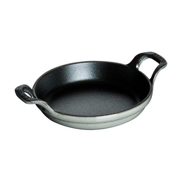 Staub Cast Iron 6" Round Gratin Baking Dish Graphite Grey Walmart