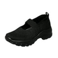 thumbnail image 5 of Womens Chunky Slip on Orthopedic Walking Loafers Shoes Comfortable Mesh Platform High Heels Casual Sneakers, 5 of 7