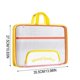 thumbnail image 3 of Horizontal Handbag with Zipper Mesh Tutoring Bag Special for Elementary and Middle School Students Large Capacity Subject Organizer, 3 of 6