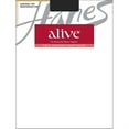 thumbnail image 2 of Women's Hanes C06810 Alive Full Support Control Top Pantyhose - 6 Pack (Jet B), 2 of 2