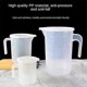 thumbnail image 3 of 5000ml Plastic Liquid Measuring Cup Jug Pour Spout Surface With Lid Measuring Tool 300/500/1000/3500 Thickened Plastic Measuring Cup with Scale, 3 of 5