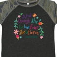 thumbnail image 4 of Inktastic 4th Birthday She is Fierce 4 Year Old Girl Girls Toddler T-Shirt, 4 of 5