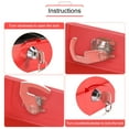 thumbnail image 4 of Herwey 1Pc Mini Portable Steel Petty Lockable Cash Money Coin Safe Security Box Household New, Safe Box, Money Safe Box, 4 of 8