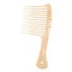 thumbnail image 2 of Peine para el cabello con aceite: peine de madera para peluquería con aceite retro para hombres, peine de peinado de dientes grandes y anchos portátiles, 2 of 5