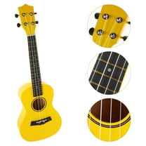 ELAYARD Basswood Ukulele for Beginners, Compact and Portable Travel Size, 1 Pack