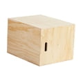 thumbnail image 3 of LOVIVER Wood Plyo Box Exercise Equipment Step up Box for Lunges Conditioning Workout 20x24x30inch, 3 of 8