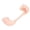 White Skin Color, variant on BOKYAN Silicone Shoulder Pads Enhancer for Men Women, Reusable Anti-Slip Push Up Padding, Breathable Body Shape Corrector - Skin Color XS (13.8 in / 35 cm)