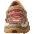 thumbnail image 4 of Women's Twisted X WDMS013 ECO TWX Slip-On Driving Moc Khaki/Multi Canvas/Leather 9 M, 4 of 6