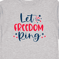 thumbnail image 4 of Inktastic 4th of July Let Freedom Ring with Stars Boys or Girls Long Sleeve Toddler T-Shirt, 4 of 5